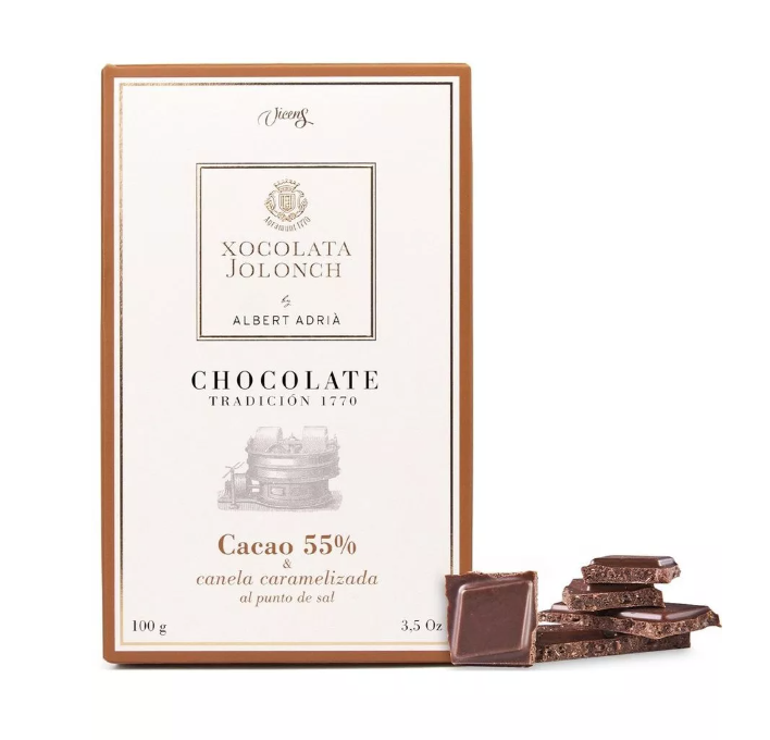 Шоколад Xocolata Jolonch мол кориця сіль 100г